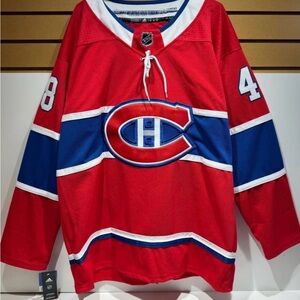 NHL Montreal Canadiens Red, Blue & White Hockey Jersey